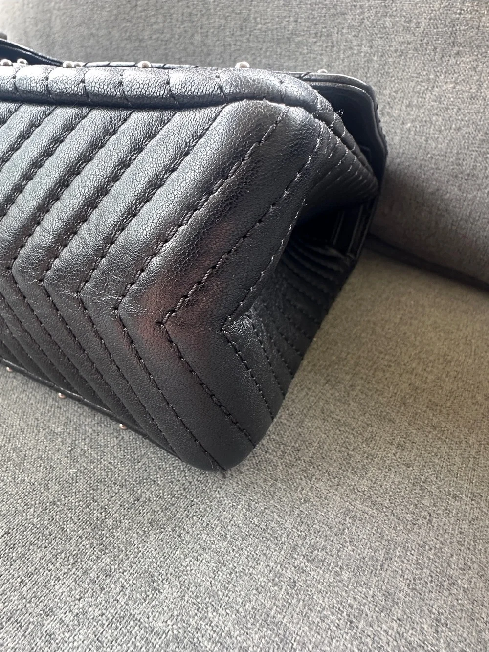 CHANEL Stud Wars Chevron 226 Reissue Double Flap Bag